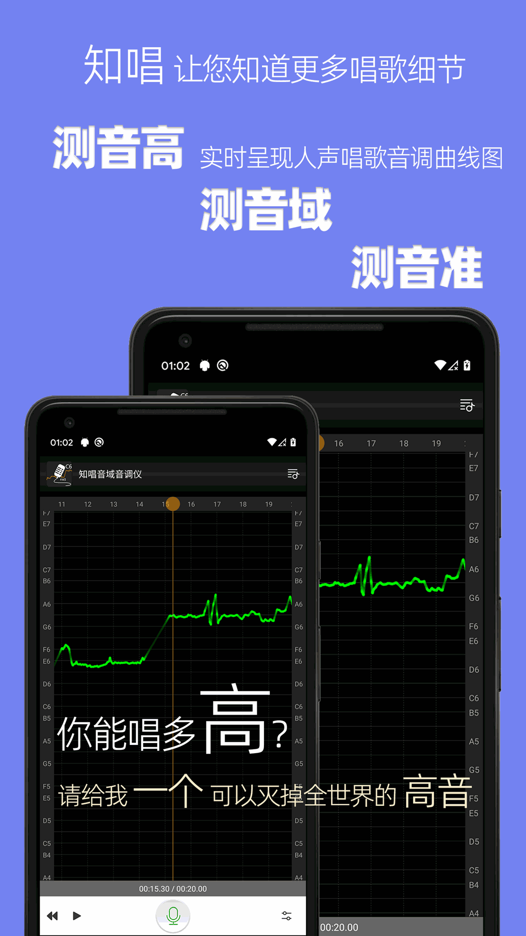 知唱音域音调仪